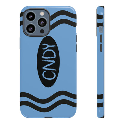 LIGHT BLUE CRAYON (iphone case) - CNDY
