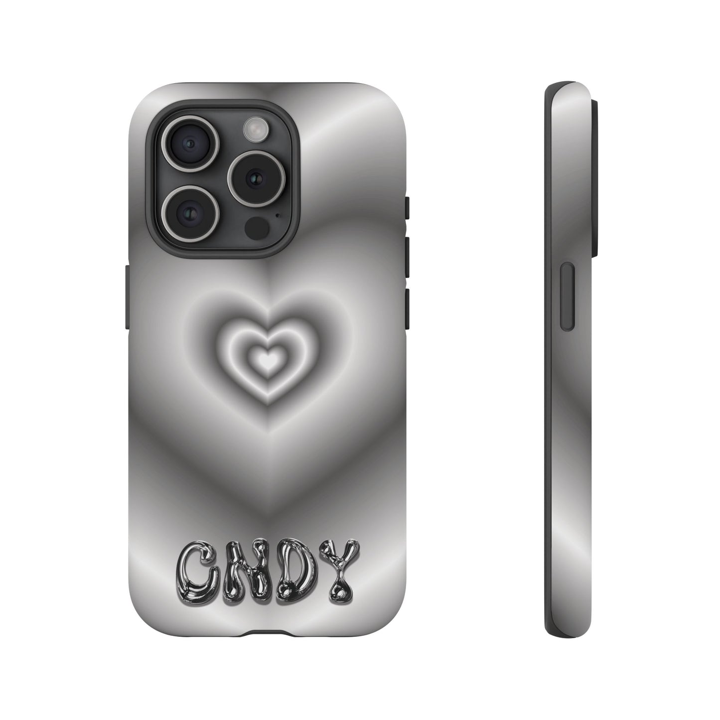 BLACK HEART (iphone case)