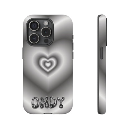 BLACK HEART (iphone case)