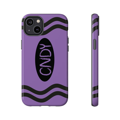 LIGHT PURPLE CRAYON (iphone case) - CNDY