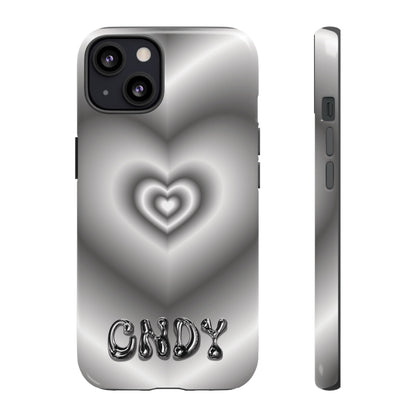 BLACK HEART (iphone case)