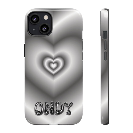 BLACK HEART (iphone case)