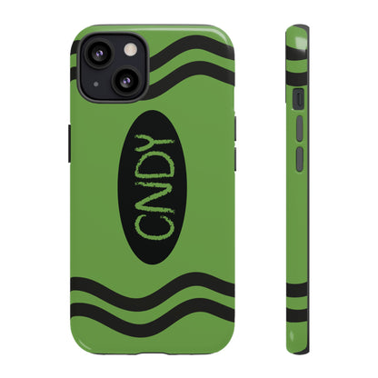 GREEN CRAYON (iphone case) - CNDY