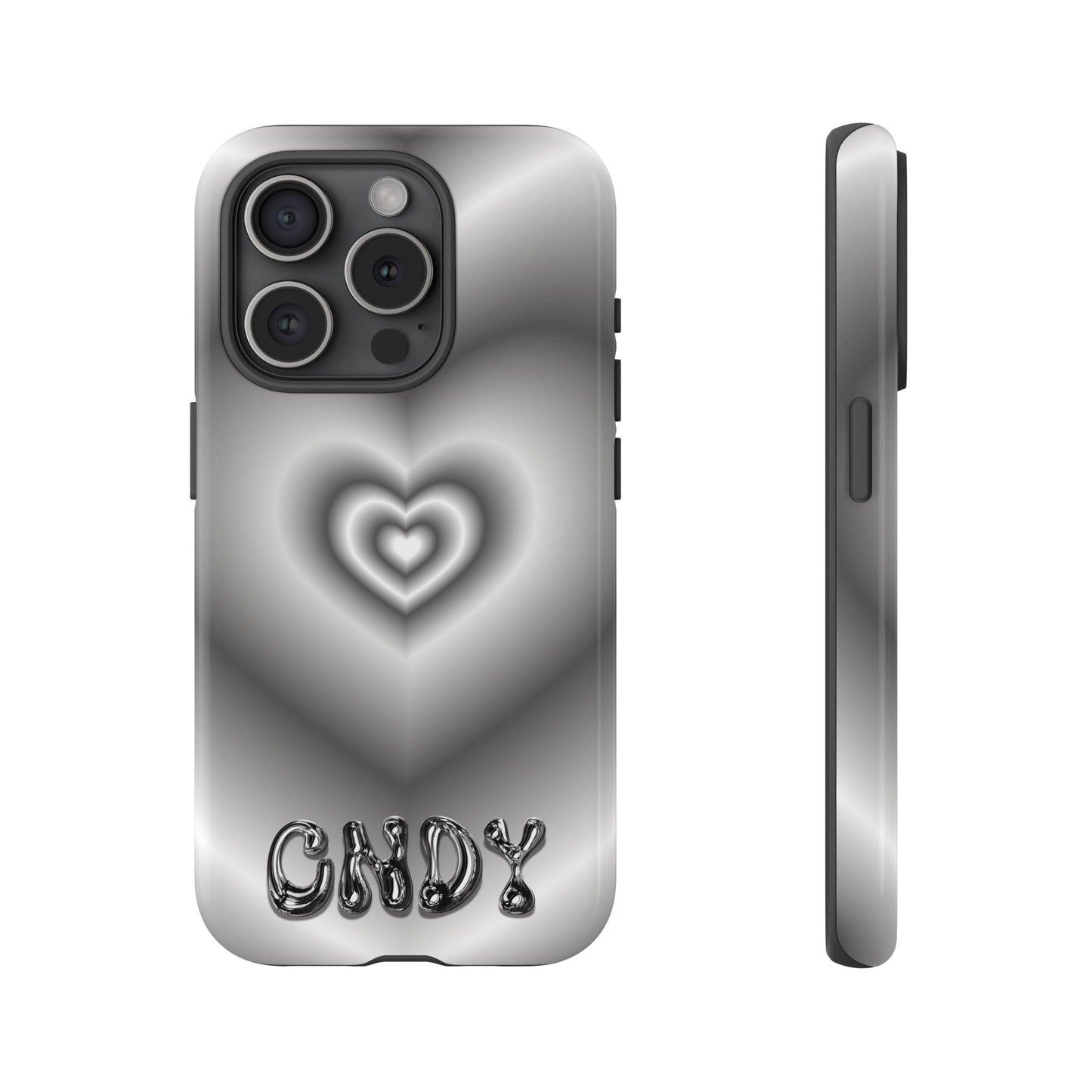 BLACK HEART (iphone case)