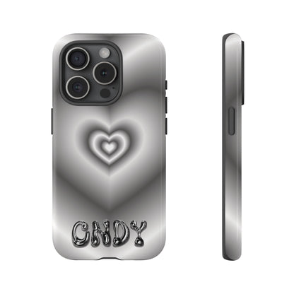 BLACK HEART (iphone case)