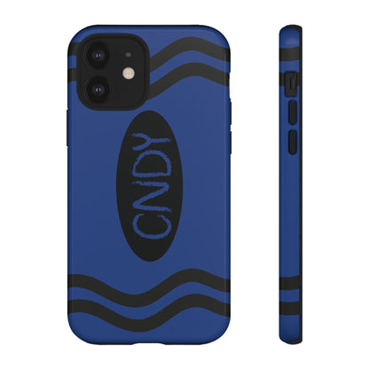 NAVY BLUE CRAYON (iphone case) - CNDY