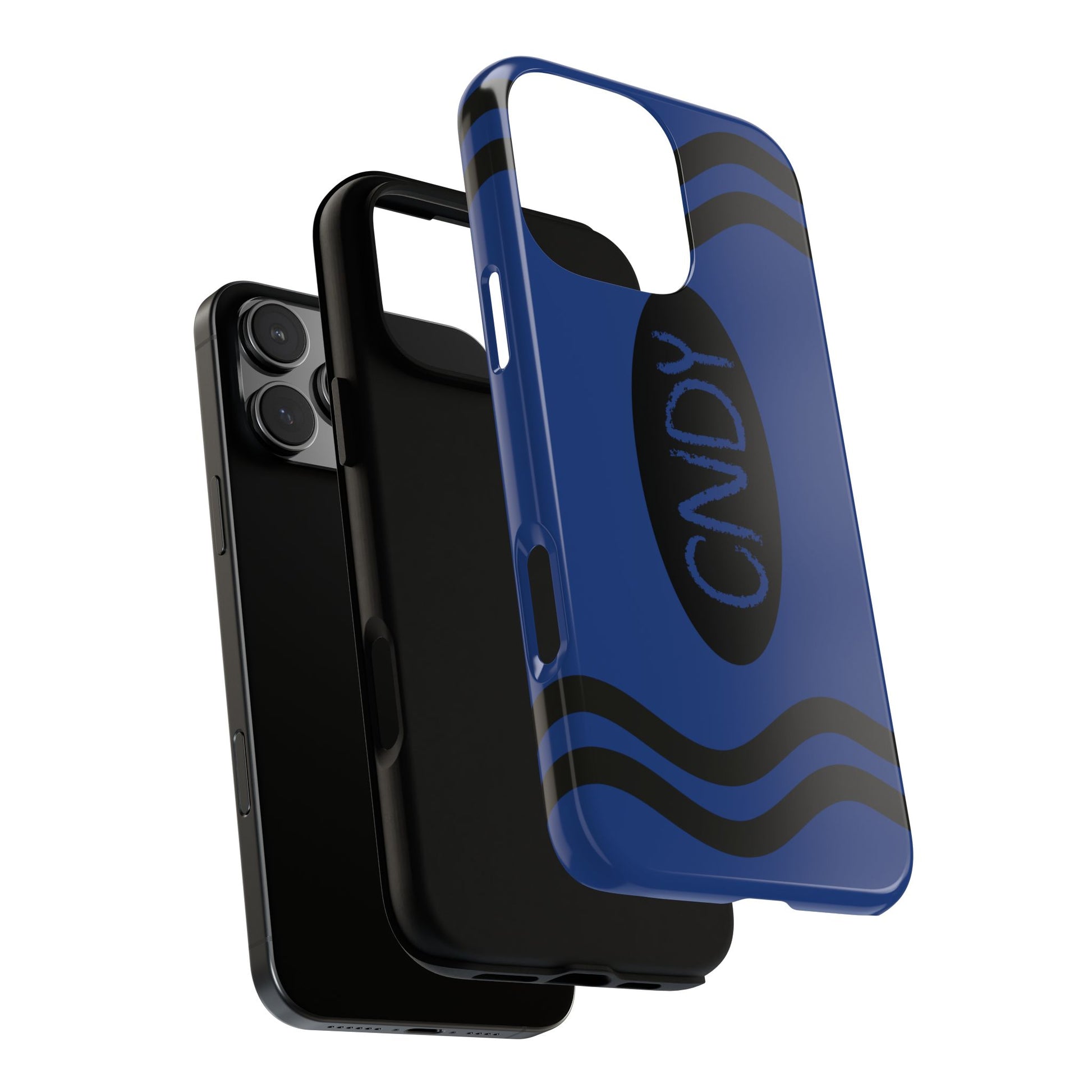 NAVY BLUE CRAYON (iphone case) - CNDY