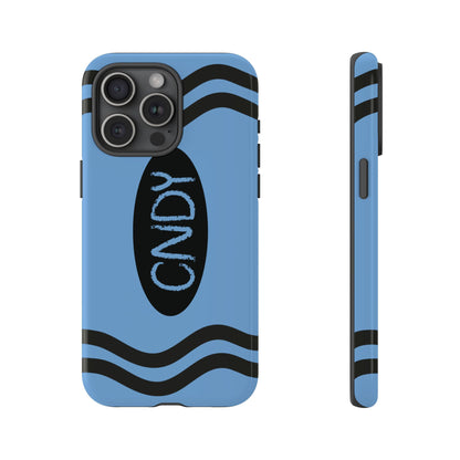 LIGHT BLUE CRAYON (iphone case) - CNDY