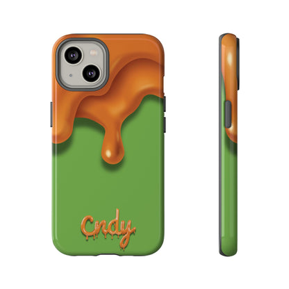 GREEN CARAMEL APPLE (iphone case)