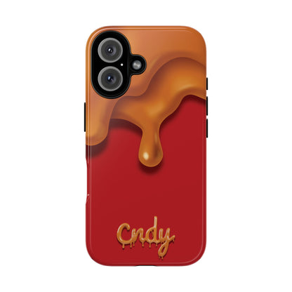 RED CARAMEL APPLE (iphone case)