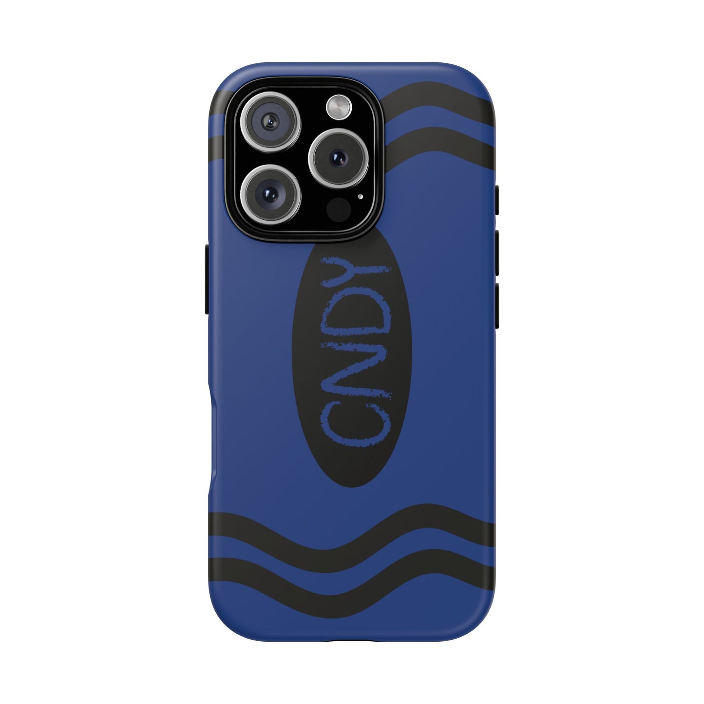 NAVY BLUE CRAYON (iphone case) - CNDY