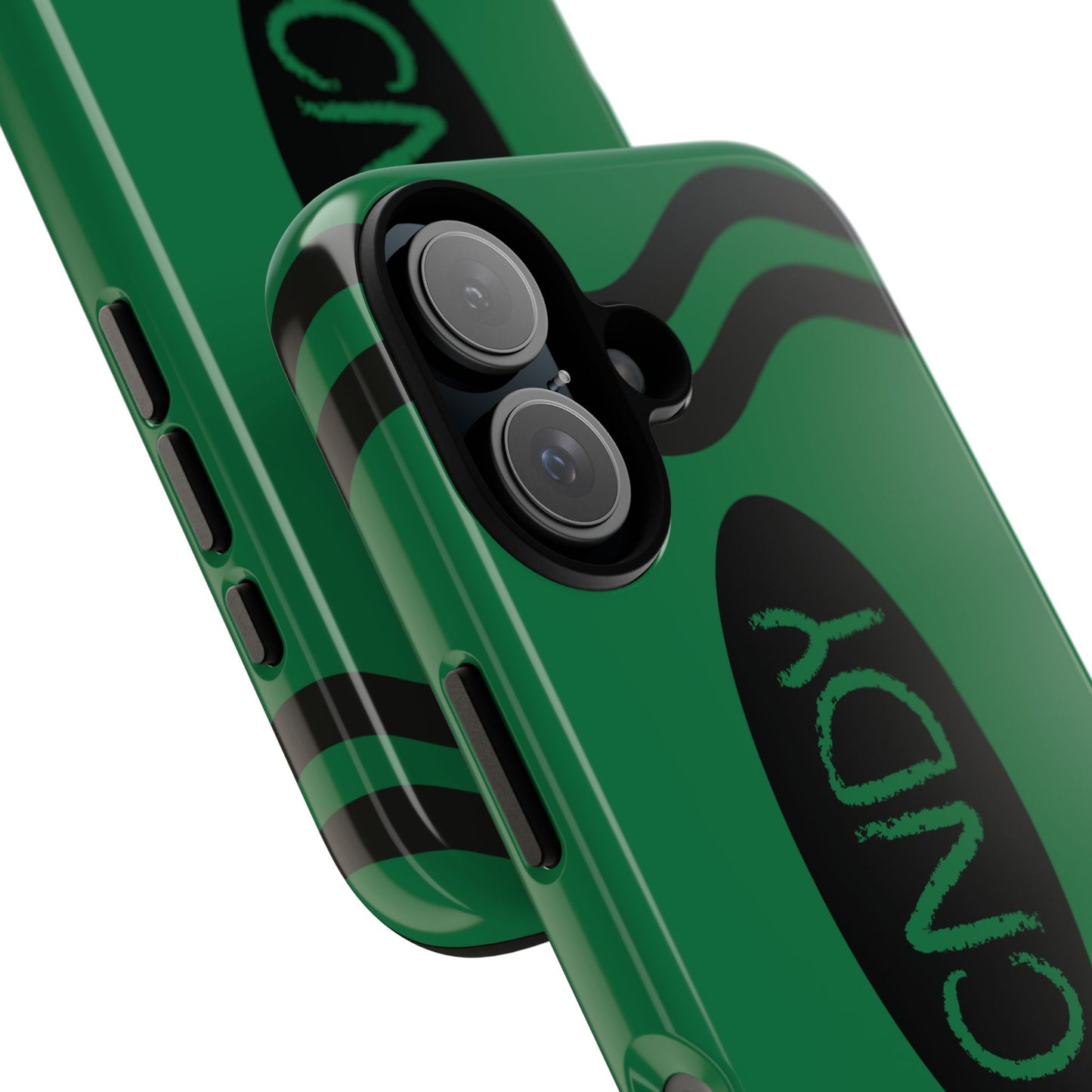 DARK GREEN CRAYON (iphone case) - CNDY