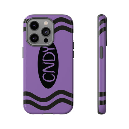 LIGHT PURPLE CRAYON (iphone case) - CNDY