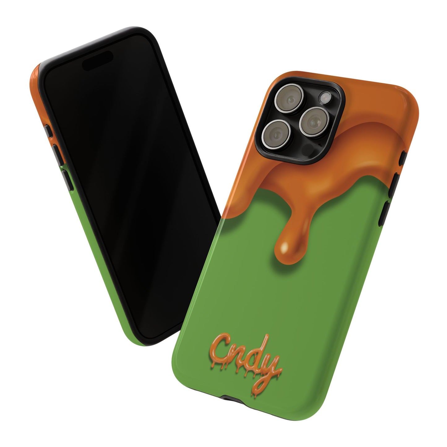 GREEN CARAMEL APPLE (iphone case)