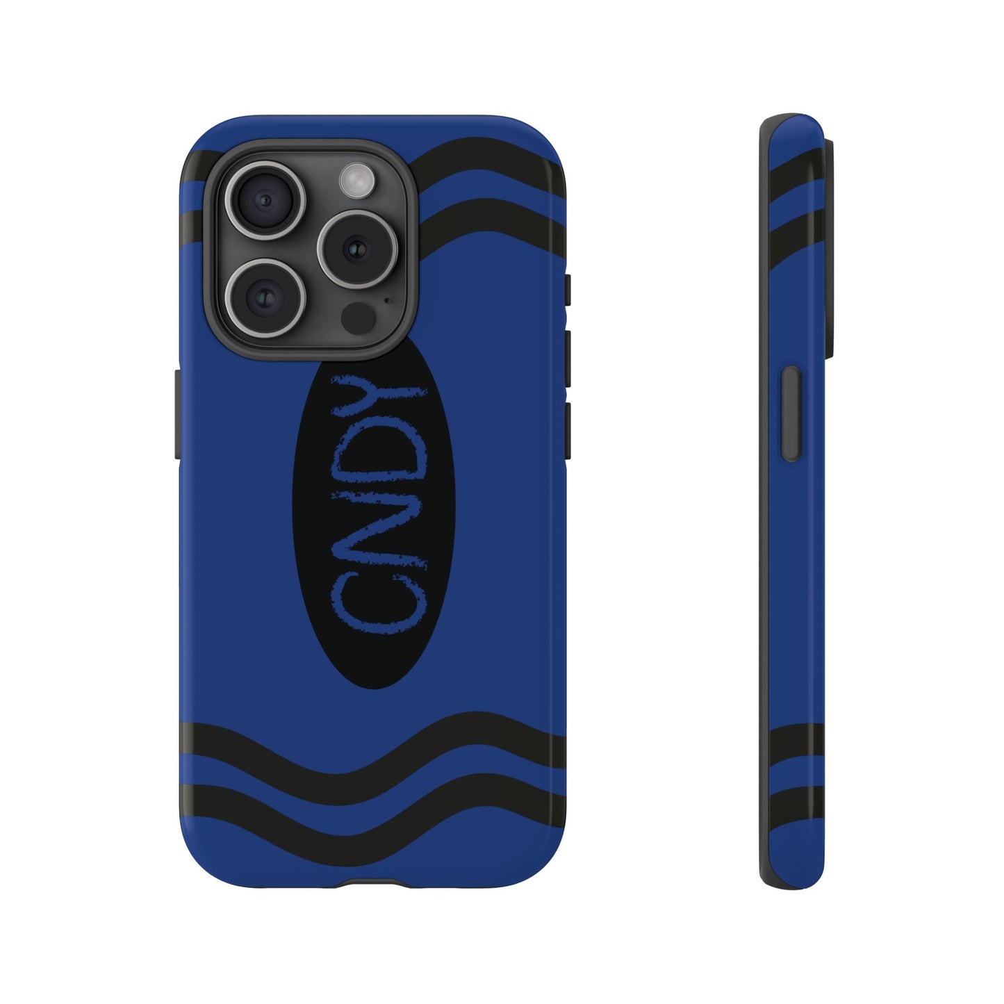 NAVY BLUE CRAYON (iphone case) - CNDY