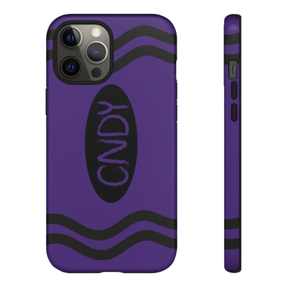DEEP PURPLE CRAYON (iphone case) - CNDY