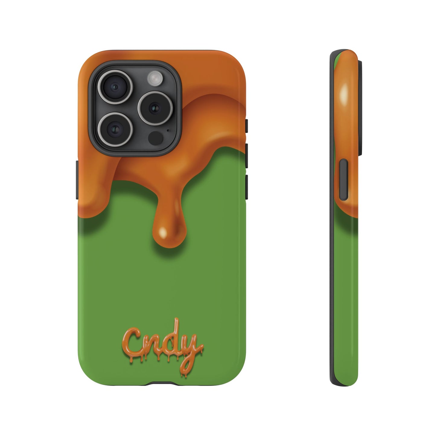 GREEN CARAMEL APPLE (iphone case)