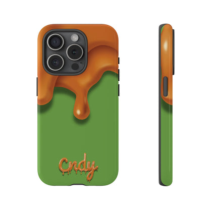 GREEN CARAMEL APPLE (iphone case)