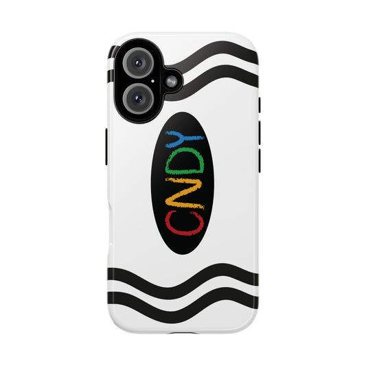 WHITE CRAYON (iphone case) - CNDY