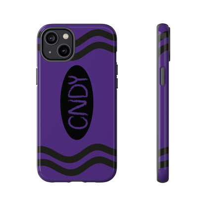 DEEP PURPLE CRAYON (iphone case) - CNDY