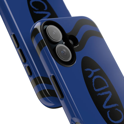 NAVY BLUE CRAYON (iphone case) - CNDY