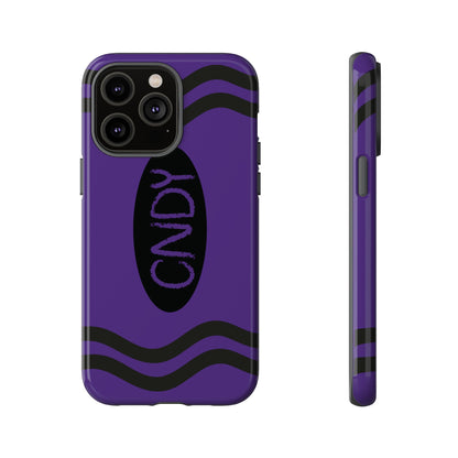 DEEP PURPLE CRAYON (iphone case) - CNDY