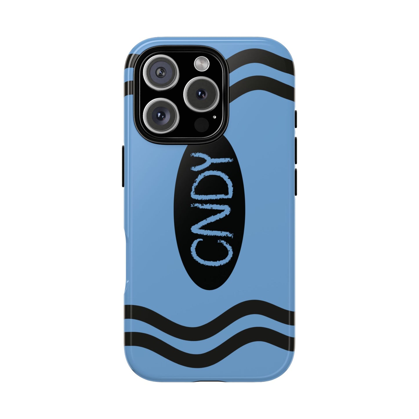 LIGHT BLUE CRAYON (iphone case) - CNDY
