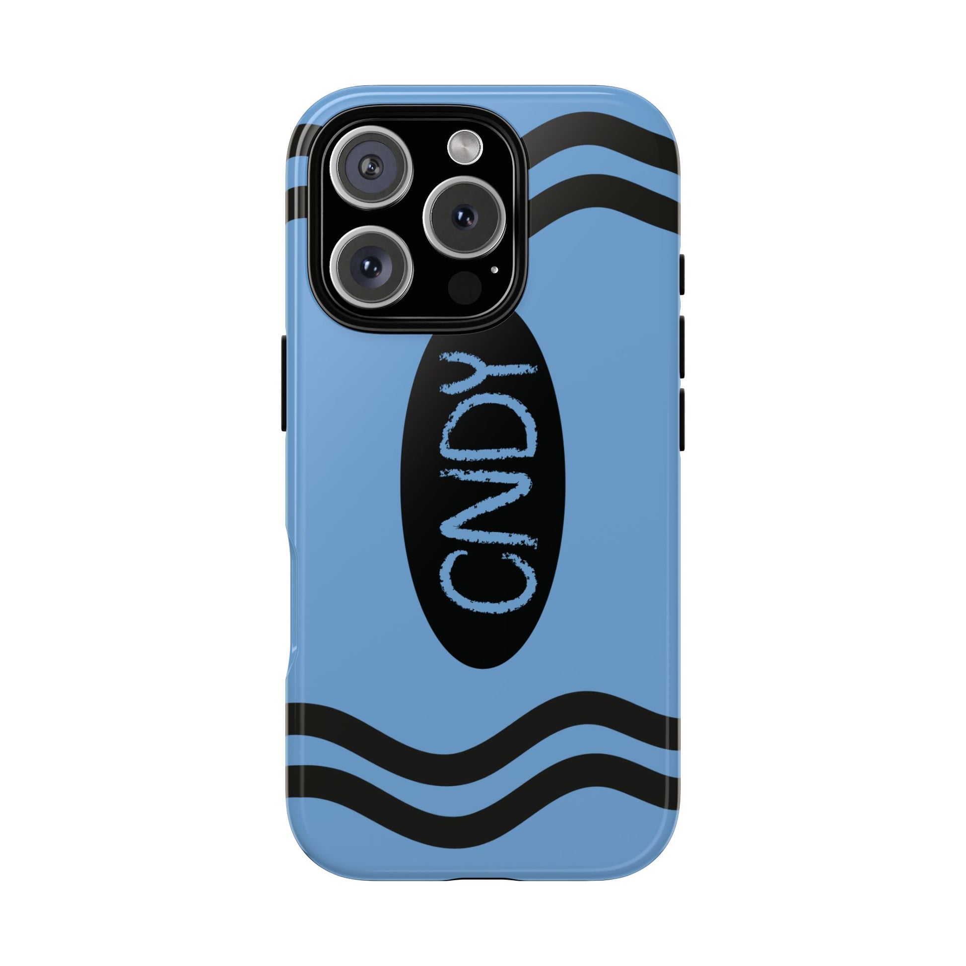 LIGHT BLUE CRAYON (iphone case) - CNDY