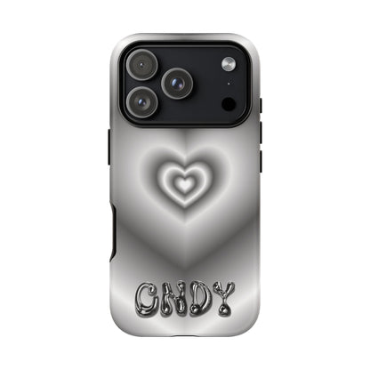 BLACK HEART (iphone case)