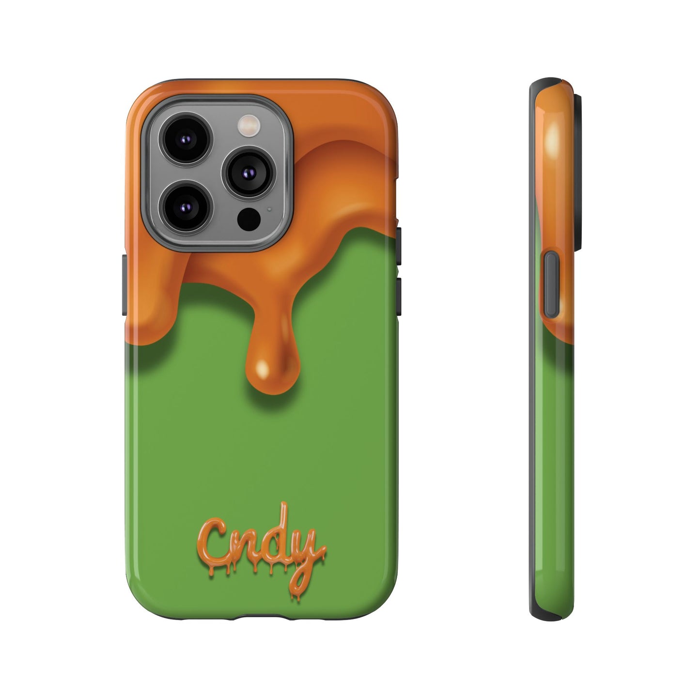 GREEN CARAMEL APPLE (iphone case)