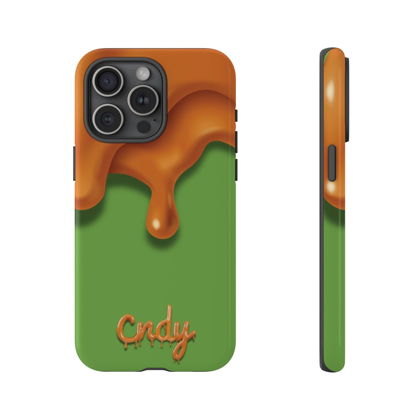GREEN CARAMEL APPLE (iphone case)