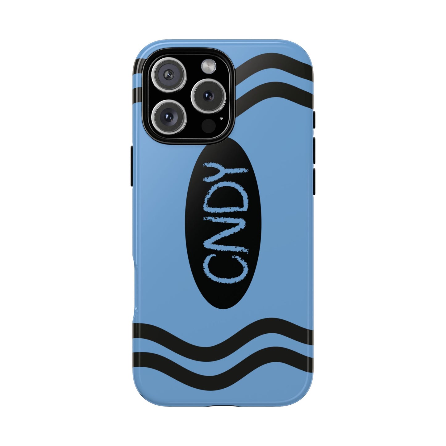 LIGHT BLUE CRAYON (iphone case) - CNDY