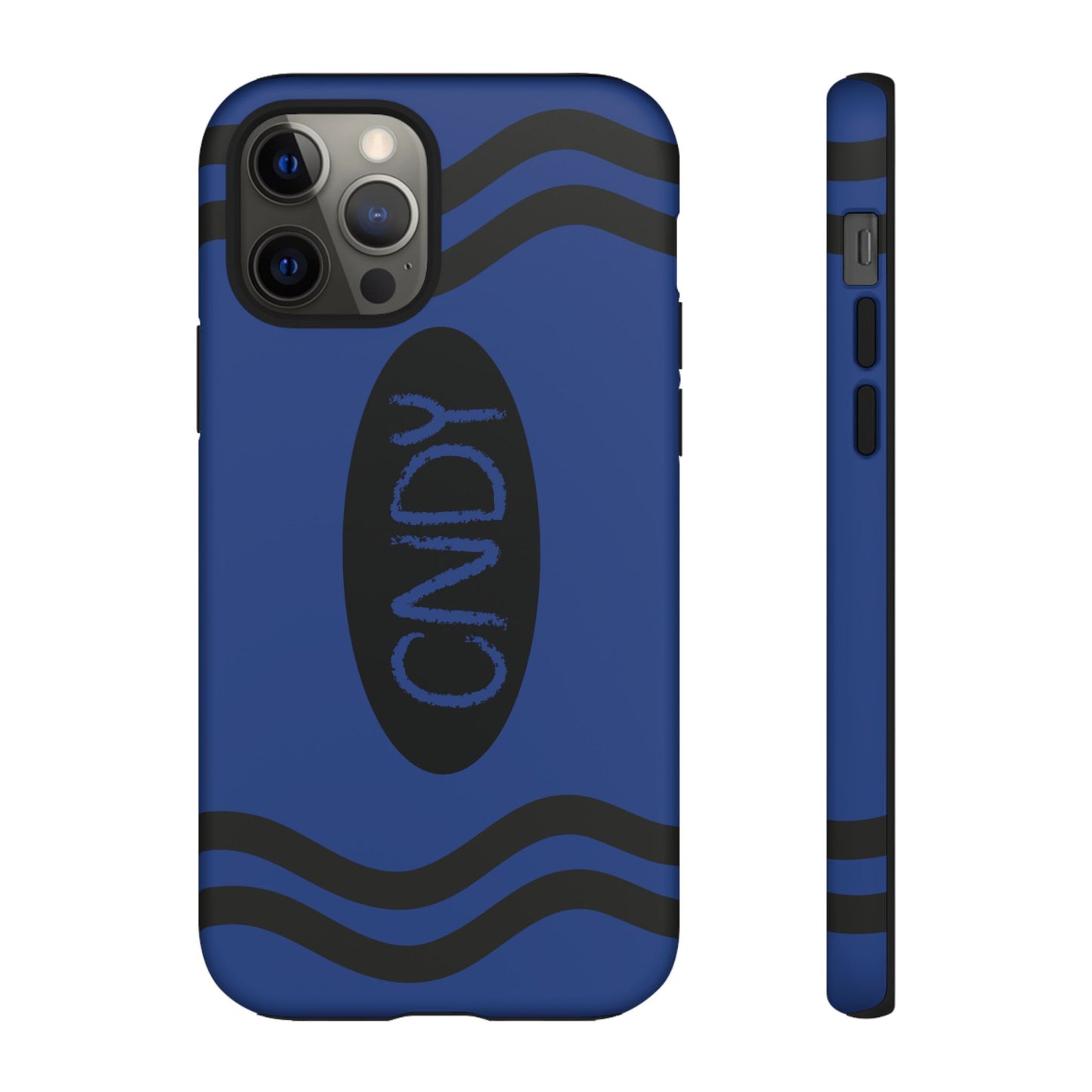 NAVY BLUE CRAYON (iphone case) - CNDY