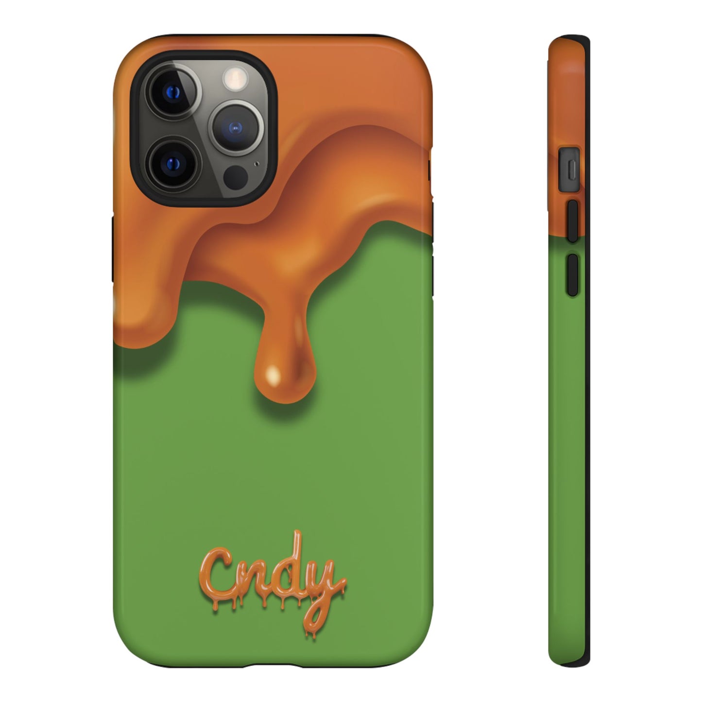 GREEN CARAMEL APPLE (iphone case)