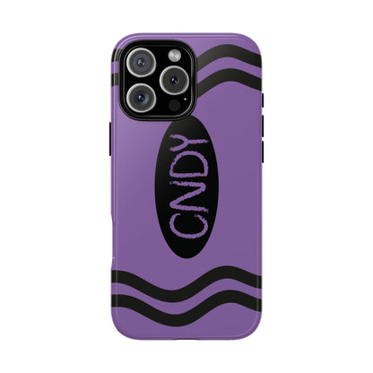 LIGHT PURPLE CRAYON (iphone case) - CNDY