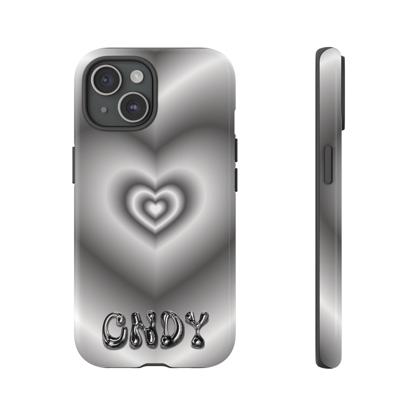 BLACK HEART (iphone case)