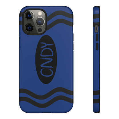NAVY BLUE CRAYON (iphone case) - CNDY