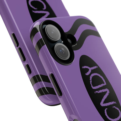 LIGHT PURPLE CRAYON (iphone case) - CNDY