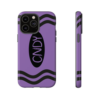 LIGHT PURPLE CRAYON (iphone case) - CNDY