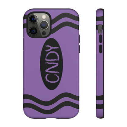 LIGHT PURPLE CRAYON (iphone case) - CNDY
