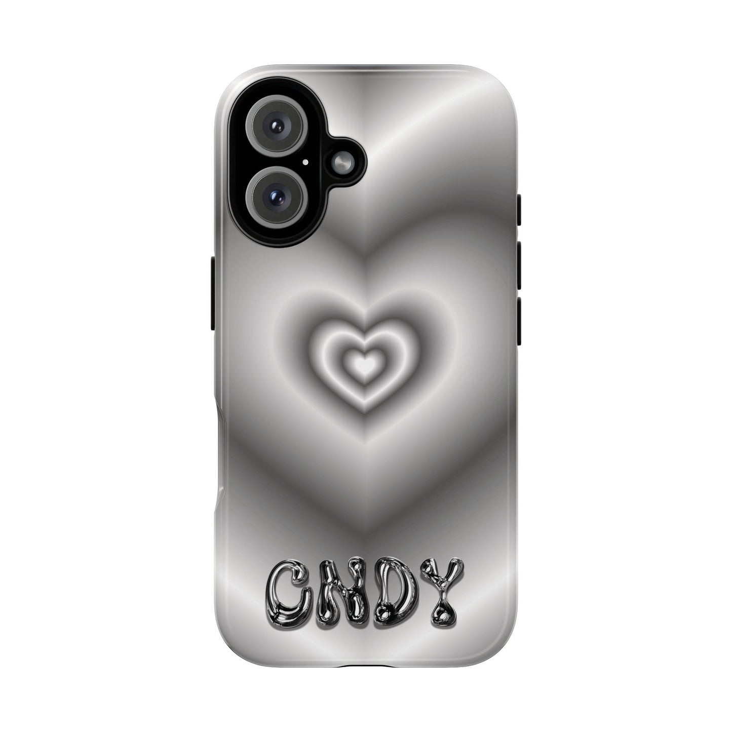 BLACK HEART (iphone case)