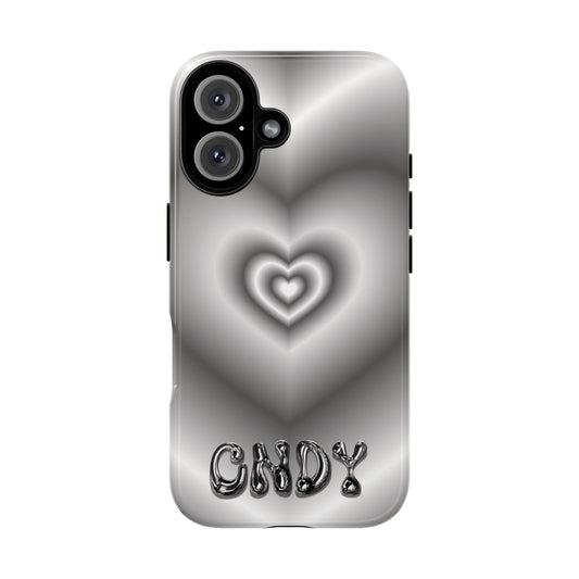 BLACK HEART (iphone case)