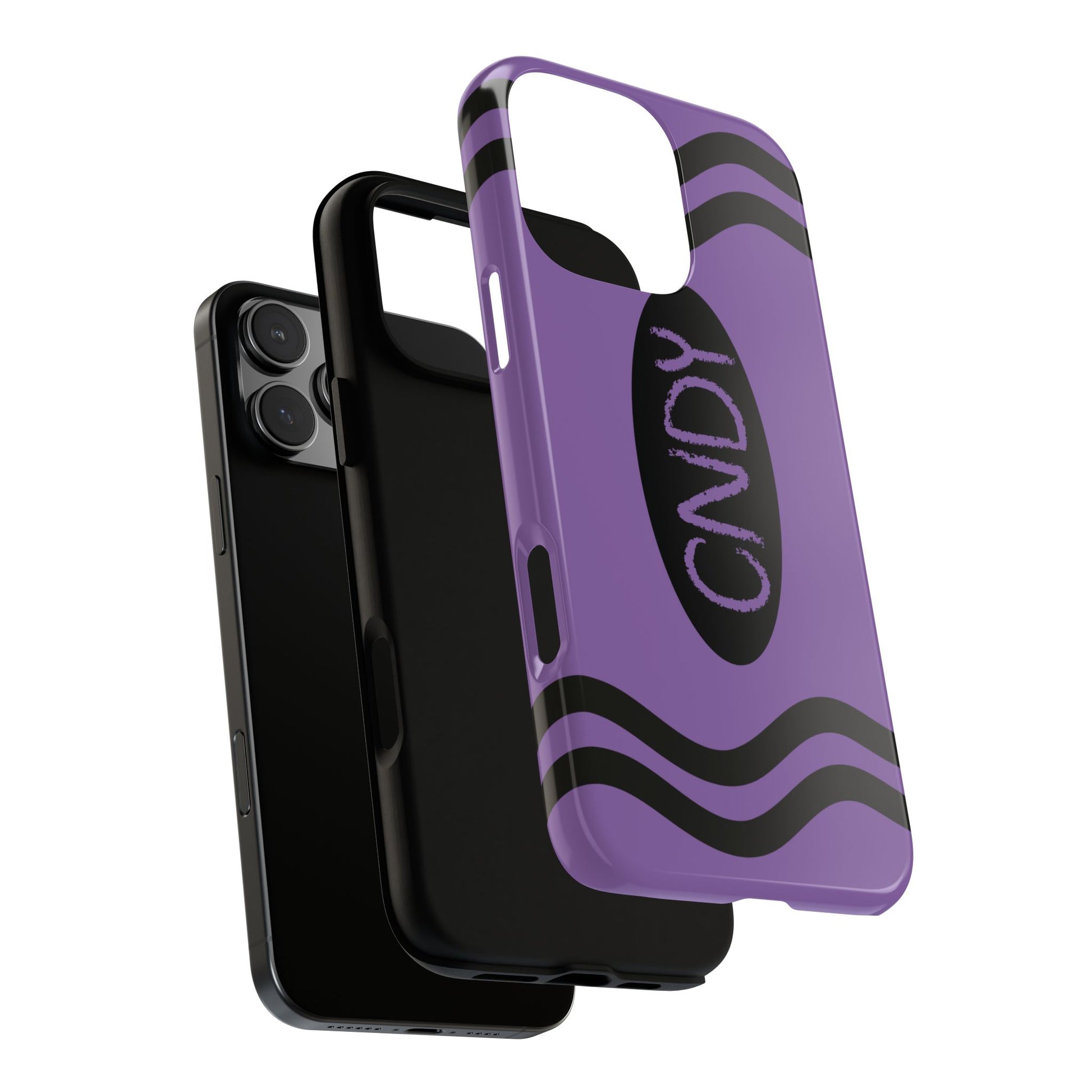 LIGHT PURPLE CRAYON (iphone case) - CNDY