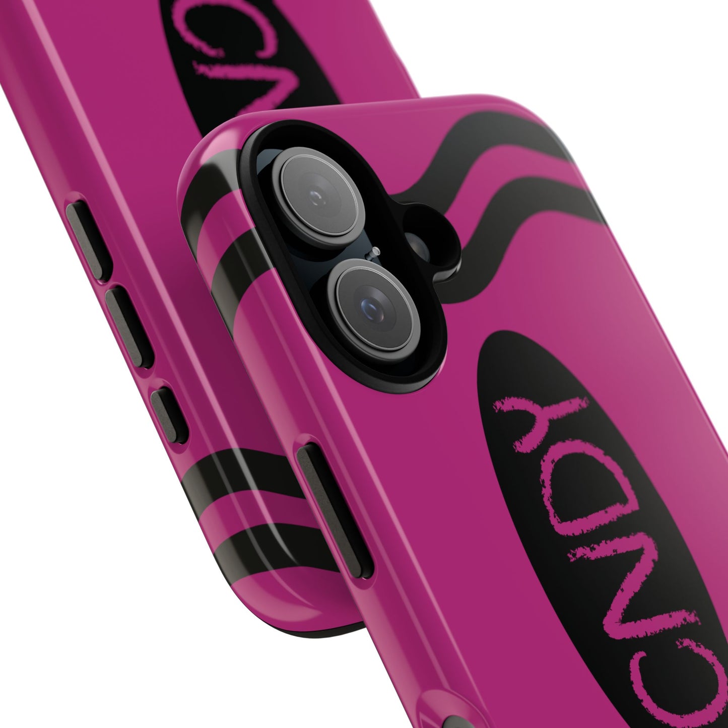 DARK PINK CRAYON (iphone case) - CNDY