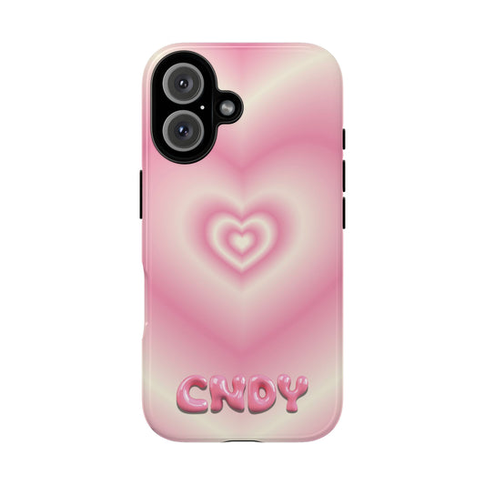 PINK HEART (iphone case)