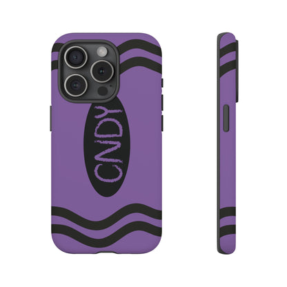 LIGHT PURPLE CRAYON (iphone case) - CNDY