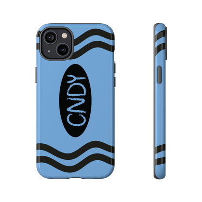 LIGHT BLUE CRAYON (iphone case) - CNDY