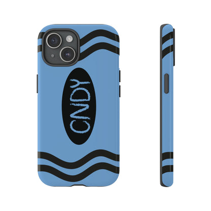 LIGHT BLUE CRAYON (iphone case) - CNDY