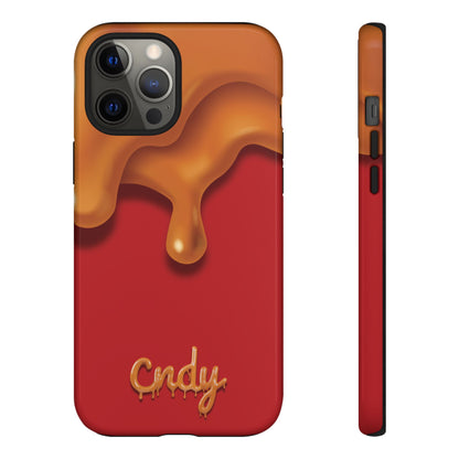 RED CARAMEL APPLE (iphone case)