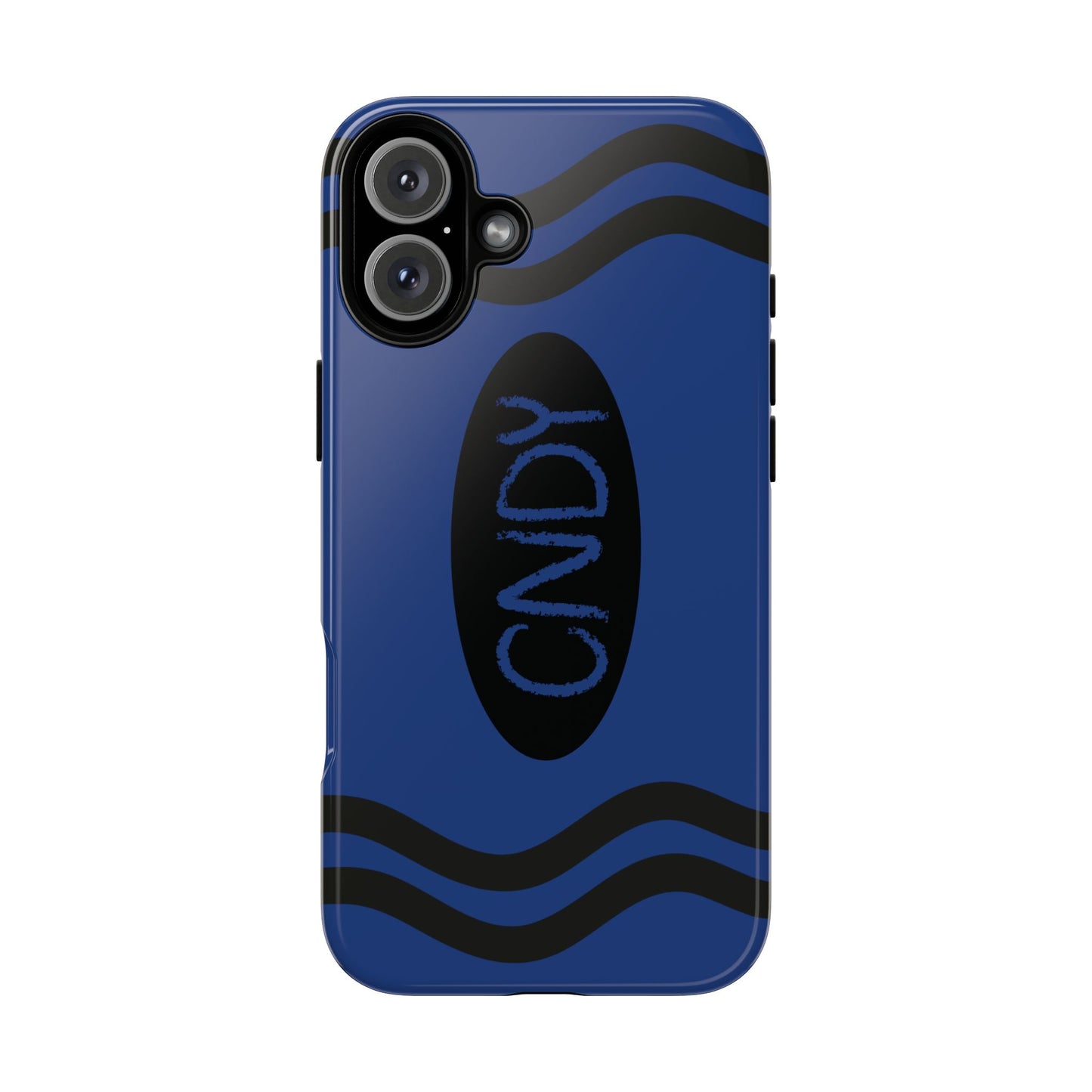 NAVY BLUE CRAYON (iphone case) - CNDY
